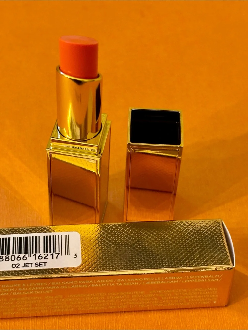 NIB Tom Ford Soleil Lip Balm for Glowing Hydration -02 Jet Set